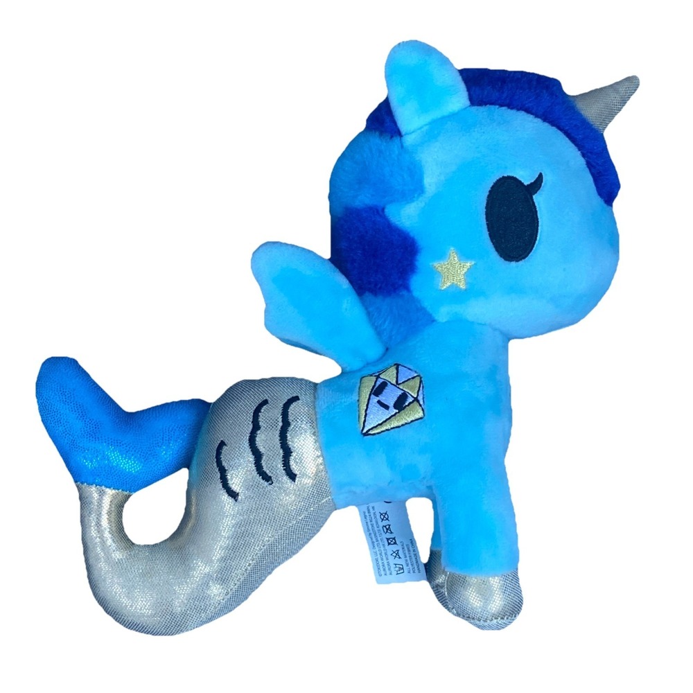 Tokidoki Unicorno Mermicorno Aurora 7" Plush Unicorn Blue Mermaid